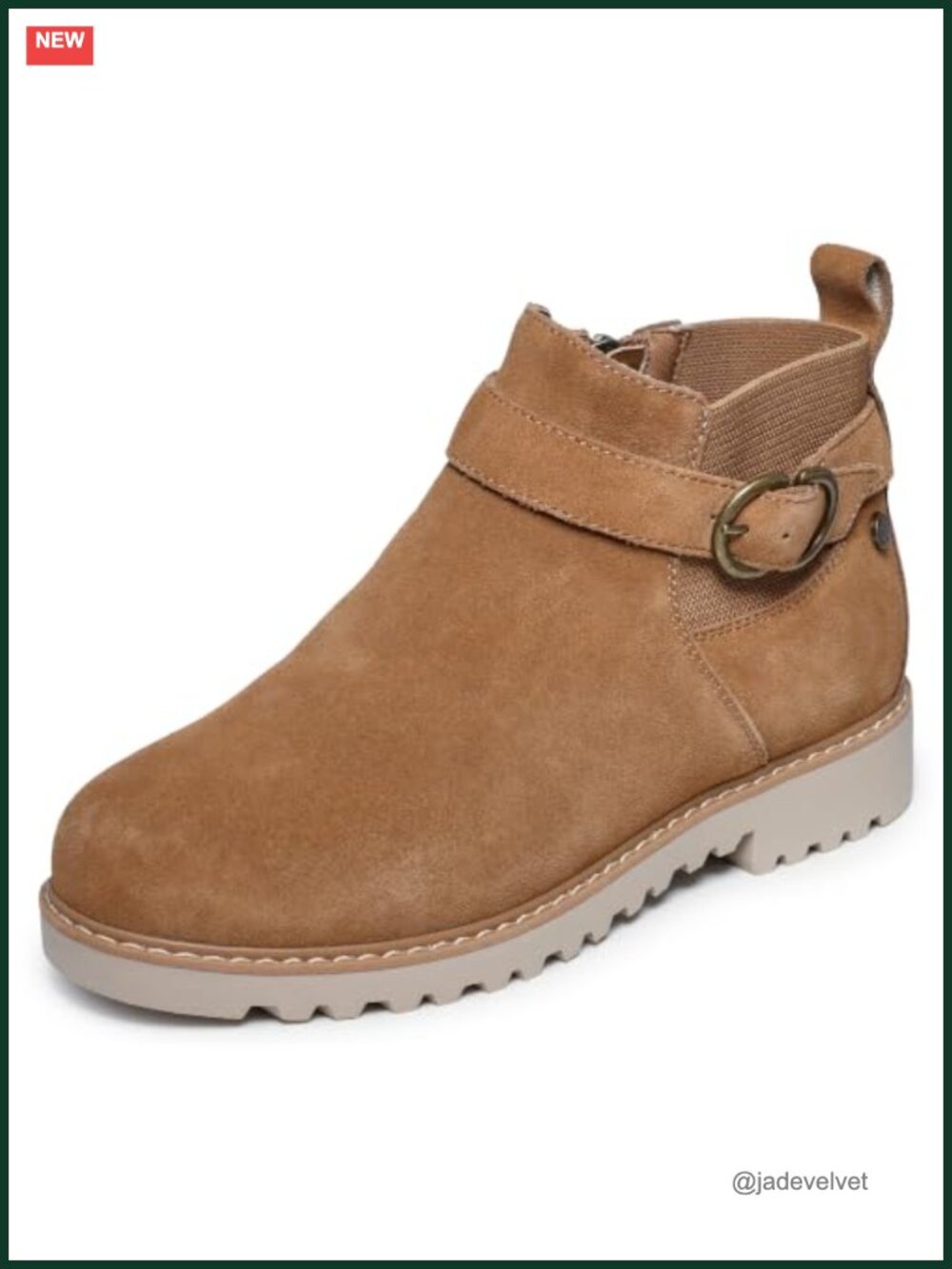 Arch Fit Marlie Flirty Vibes Suede Ankle Bootie with Arch Support
